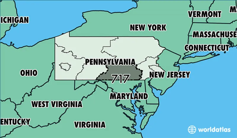 Bản đồ tiểu bang Pennsylvania