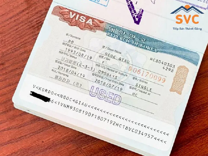 Các loại visa Hàn Quốc 2020