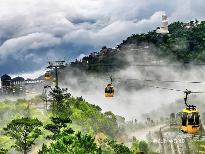 Cáp treo Ba Na Hills là tuyến cáp treo duy nhất trên thế giới đạt 4 kỷ lục Guinness.