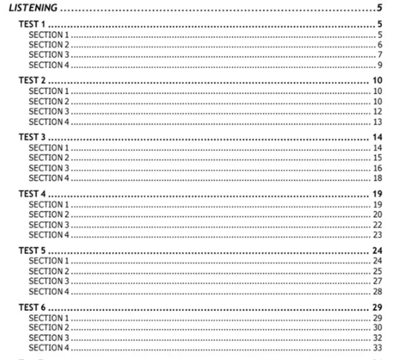 Đề thi IELTS Listening Test c&oacute; đ&aacute;p &aacute;n