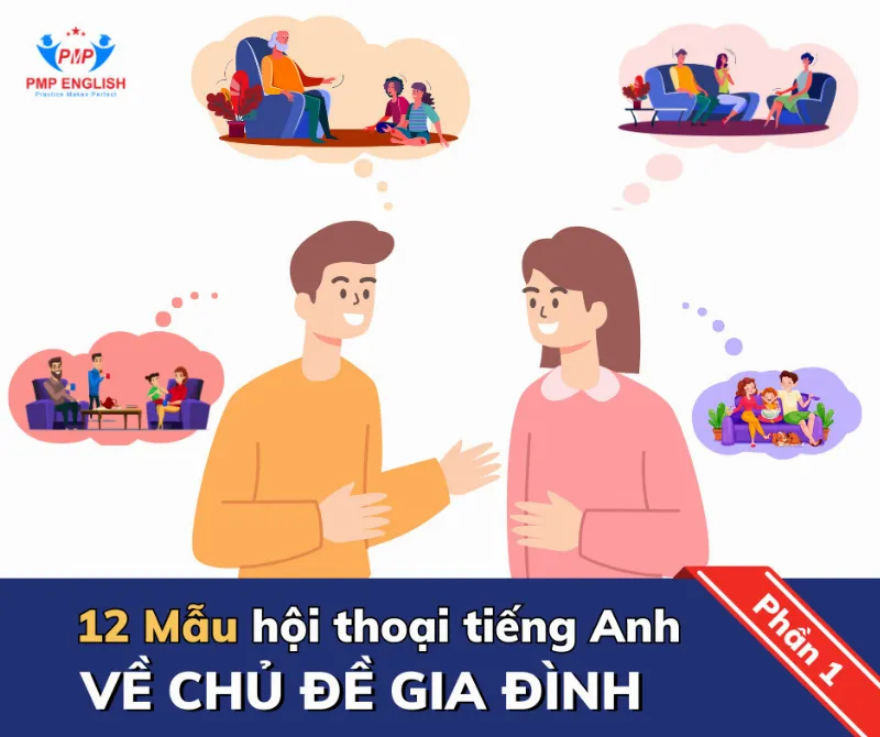 Gia đình hạnh phúc bên nhau