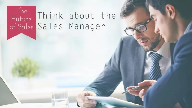 think about sales manager